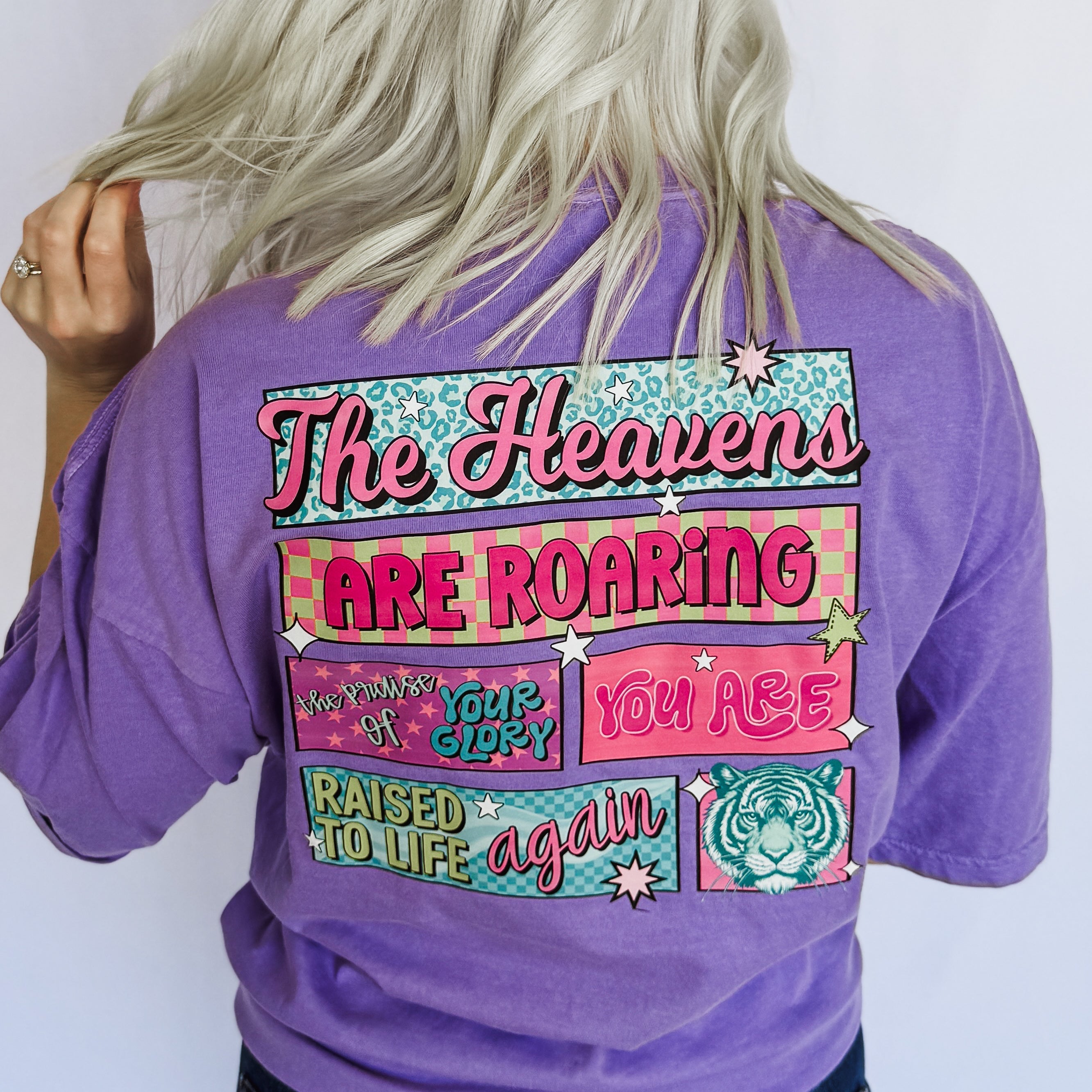 *Heavens Are Roaring Tiger Graphic Tee