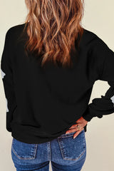 Ghost Glitter Long Sleeve Sweatshirt