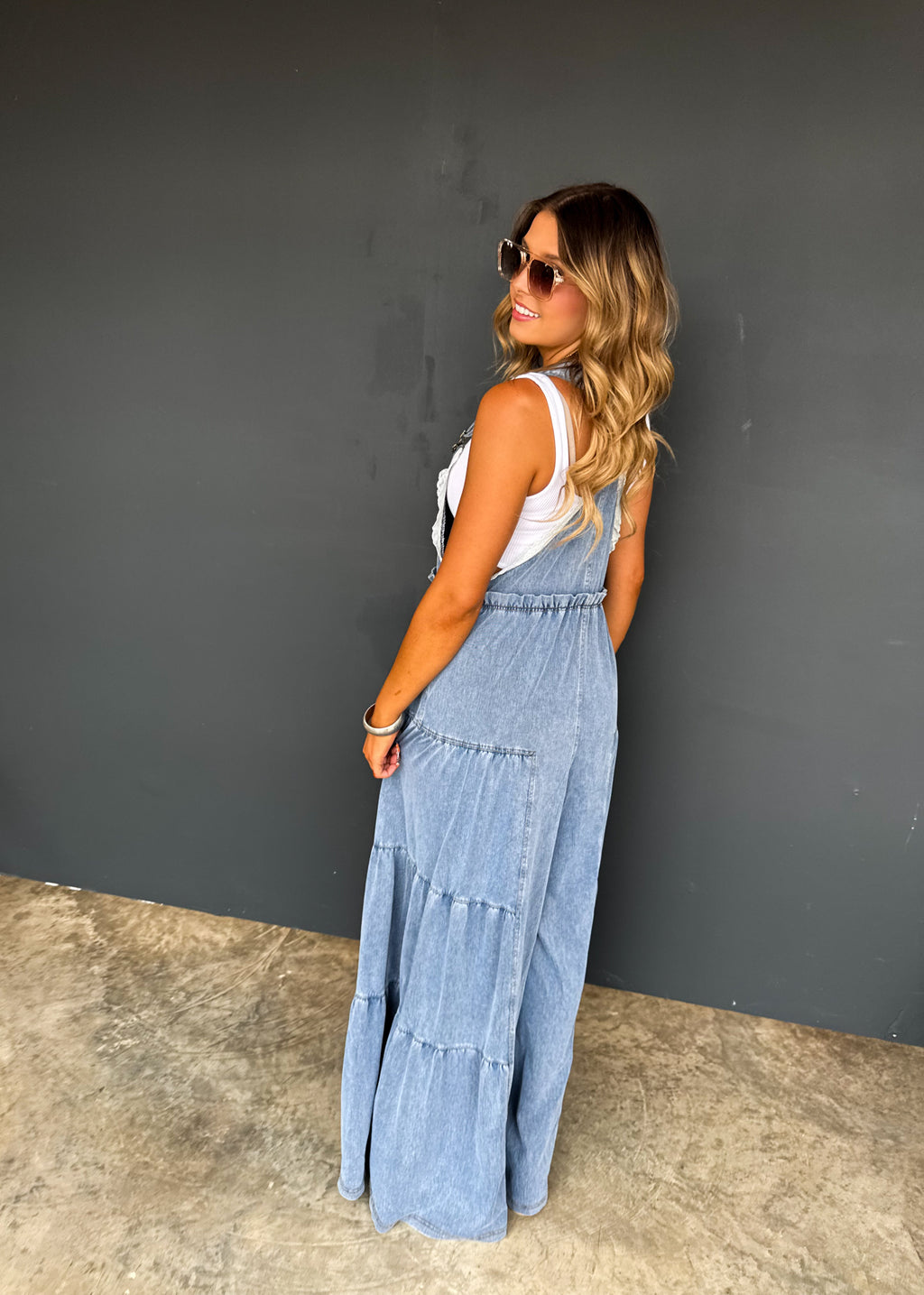 PREORDER - Boho & Lace Denim Overalls | Blakeley Designs