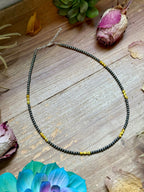 Palomino Turquoise Necklace Sterling Silver Pearls – 16.5”  | The Bijoux FAB