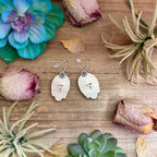 26 - Sterling Silver Cripple Creek Turquoise Dangle Earrings by Shay Pfeiffer