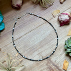 Faceted Zebra Jasper Necklace – 19" + Extender – 3mm