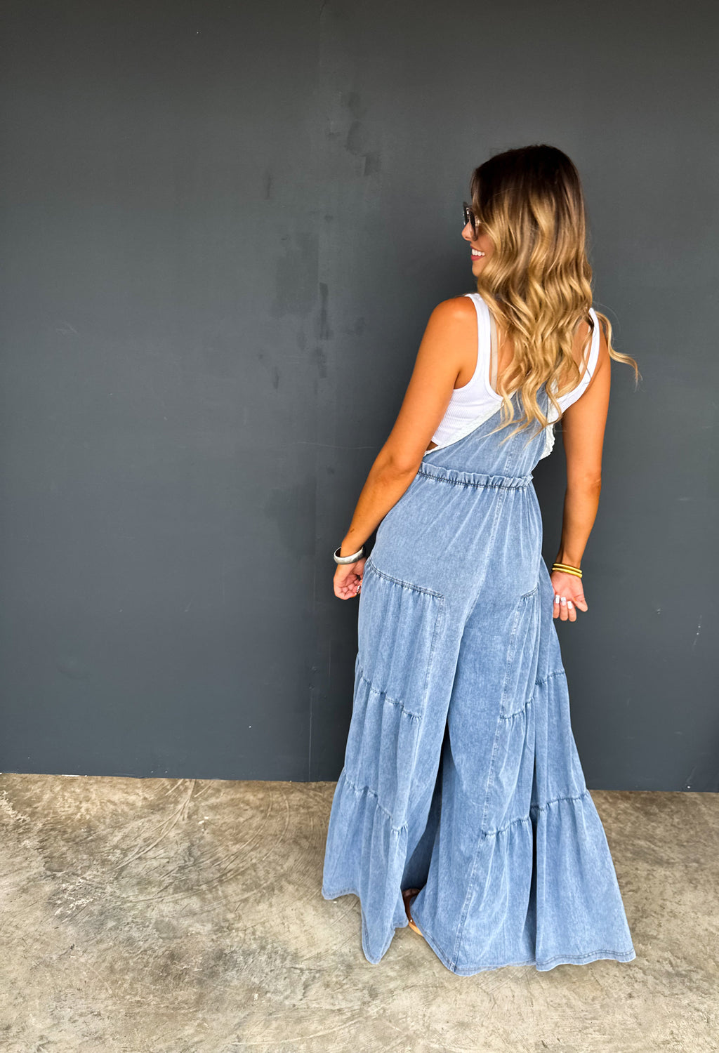 PREORDER - Boho & Lace Denim Overalls | Blakeley Designs