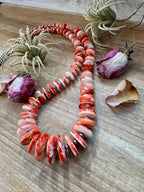 NFR Collection Spiny Oyster Necklace – 5mm Sterling Silver Pearls 37” Long Western Necklace | The Bijoux FAB
