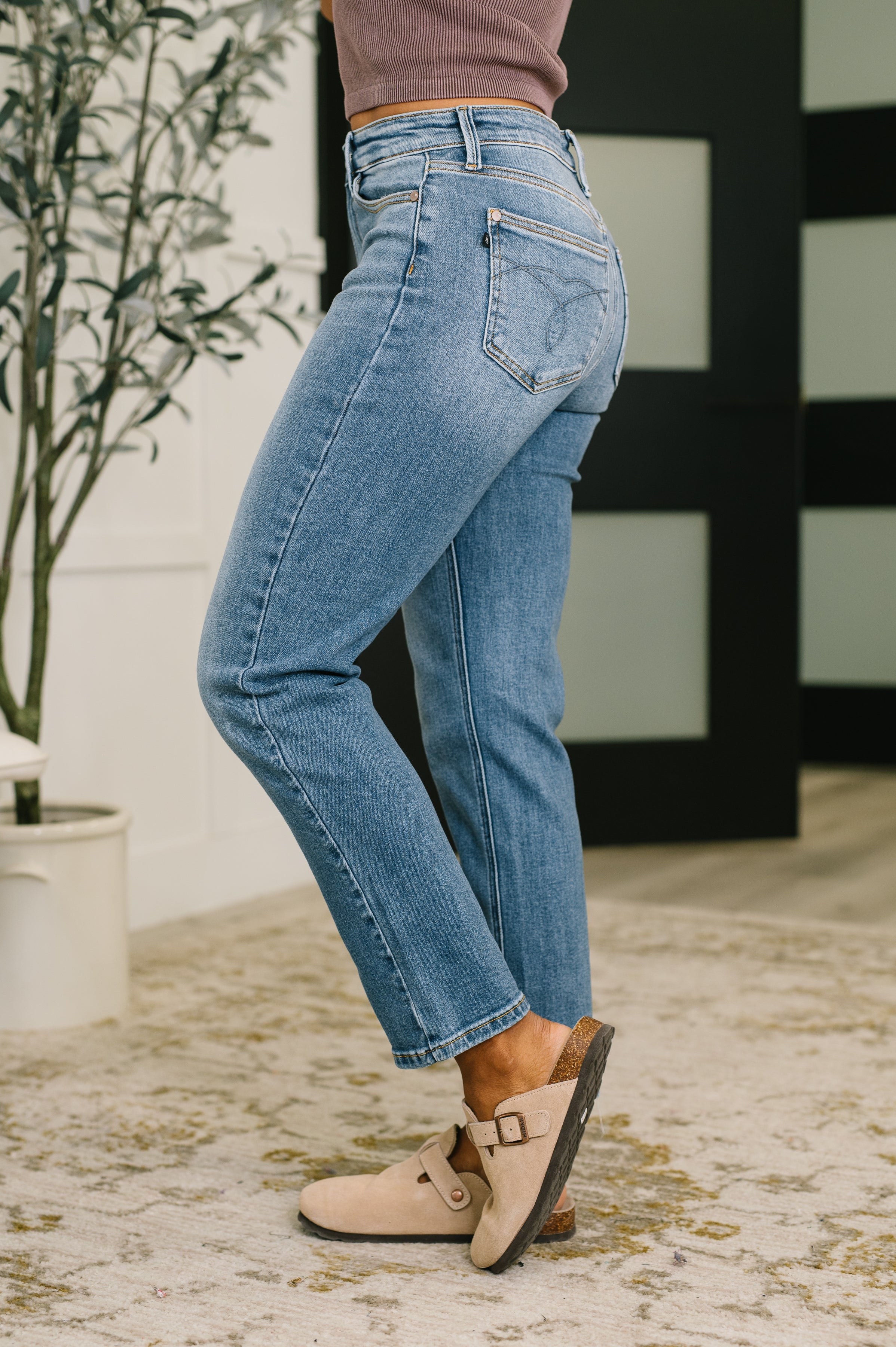 Judy Blue Amelia High Waist Ankle Straight