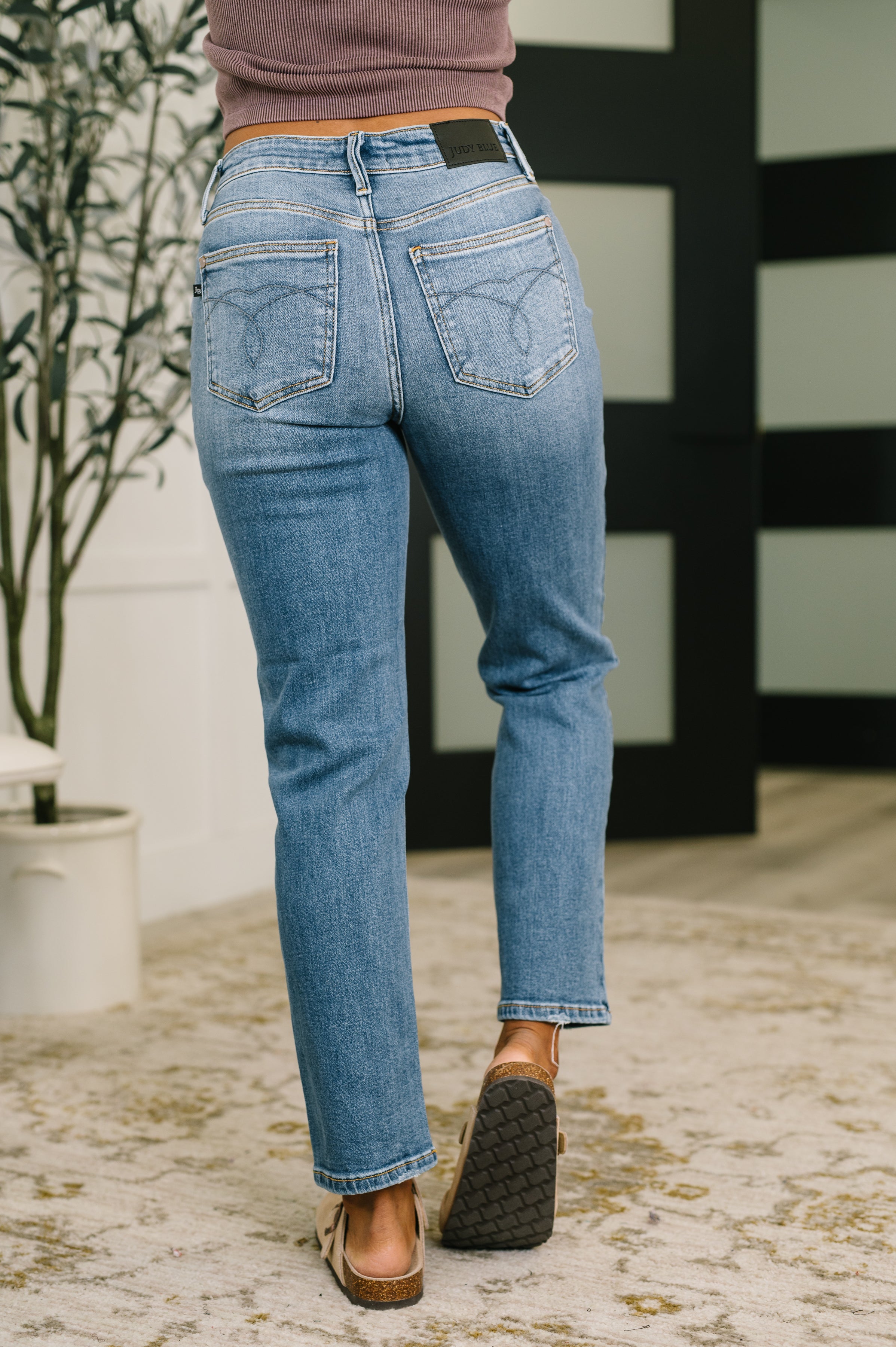 Judy Blue Amelia High Waist Ankle Straight