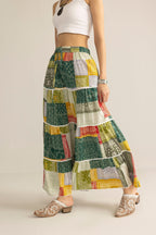 Junebug Patchwork Skirt in  Vintage Mix