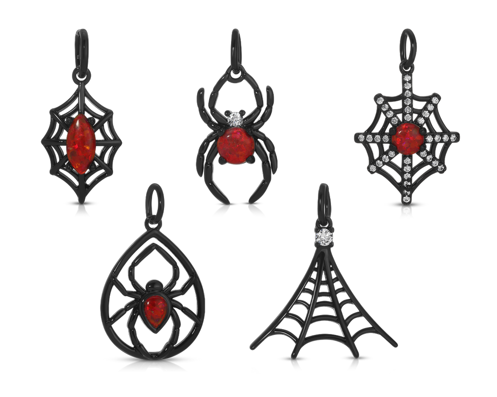 Black Widow - Jewel Candle Ceramic