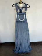 PREORDER - Boho & Lace Denim Overalls | Blakeley Designs