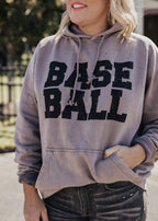 Baseball Vintage Raglan Hoodie