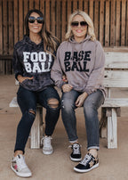 Baseball Vintage Raglan Hoodie
