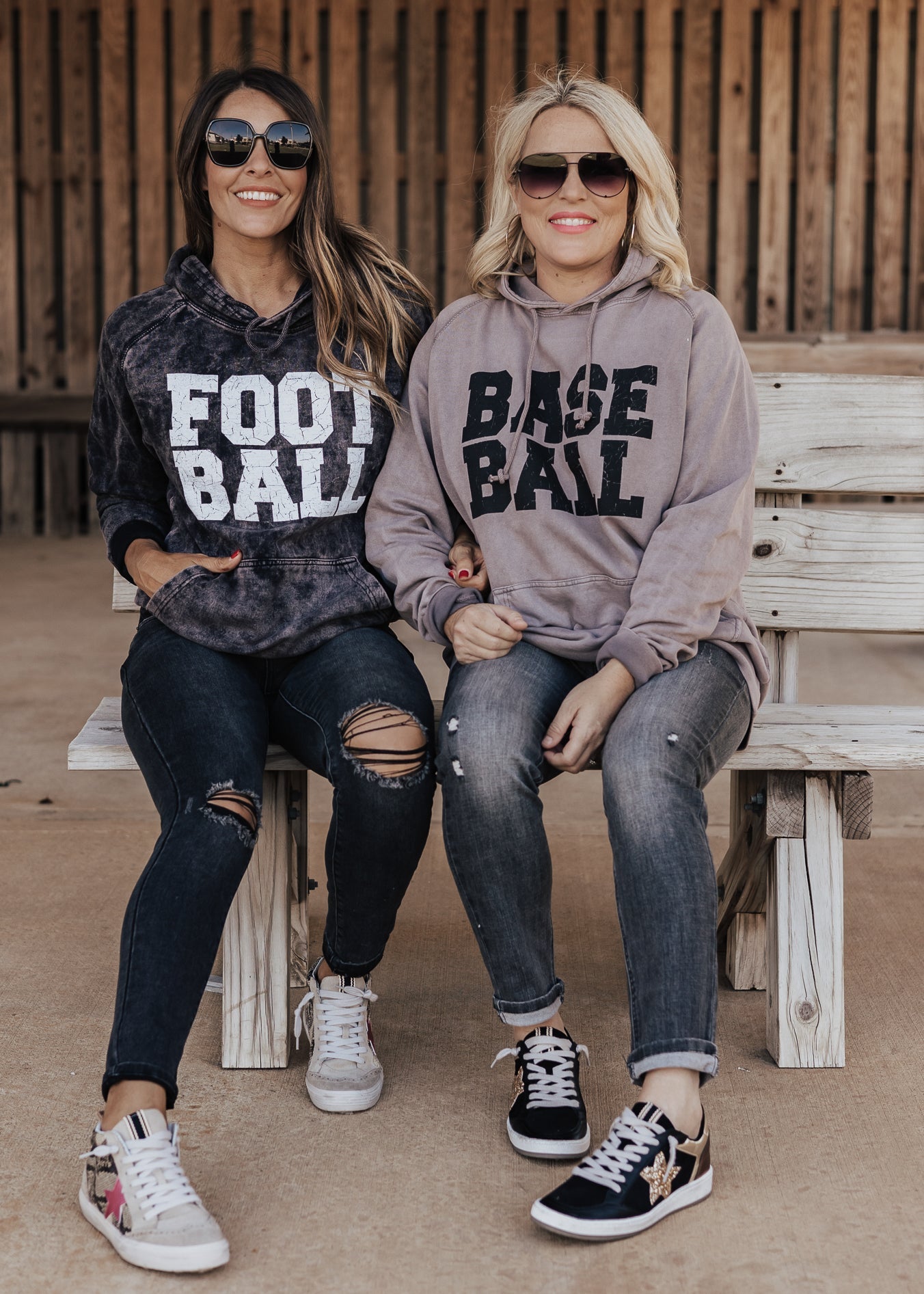 Baseball Vintage Raglan Hoodie