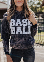 Baseball Vintage Raglan Hoodie *Cloud Black (S-3X)