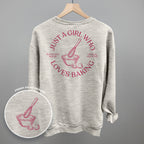 Just a Girl Who Loves Baking – Comfort Colors Graphic Tee or Sweatshirt