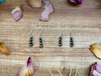 Sterling Silver Saucer Pearl Earrings – Tapered Dangle Earrings Handmade by Colby & Addalie Ogg