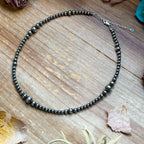 Graduated Sterling Silver Pearl Choker Necklace – 4-5-6-8mm 15” + 3” Extender | The Bijoux FAB
