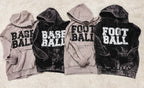 Baseball Vintage Raglan Hoodie *Cloud Black (S-3X)