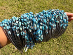 Golden Hills Turquoise & Sterling Pearl Necklace – 16" | The Bijoux FAB