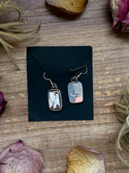 Wild Horse Jasper Sterling Silver Dangle Earrings | Artist Jason Ogg