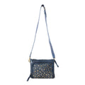 Mossveil Leather Bag in Blue