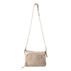 Mossveil Leather Bag in Beige