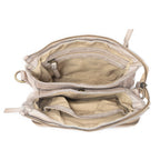 Mossveil Leather Bag in Beige