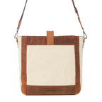 Yellowstone Lone Star Ivory Satchel Bag