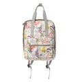 Myra Pine Meadow Cotton & Leather Crossbody Bag in Garden White