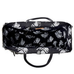 Myra Frayed Frontier Western denim Tote Bag for Women in denim black with fringe detail
