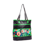 Marianna Floral Canvas & Leather Bag