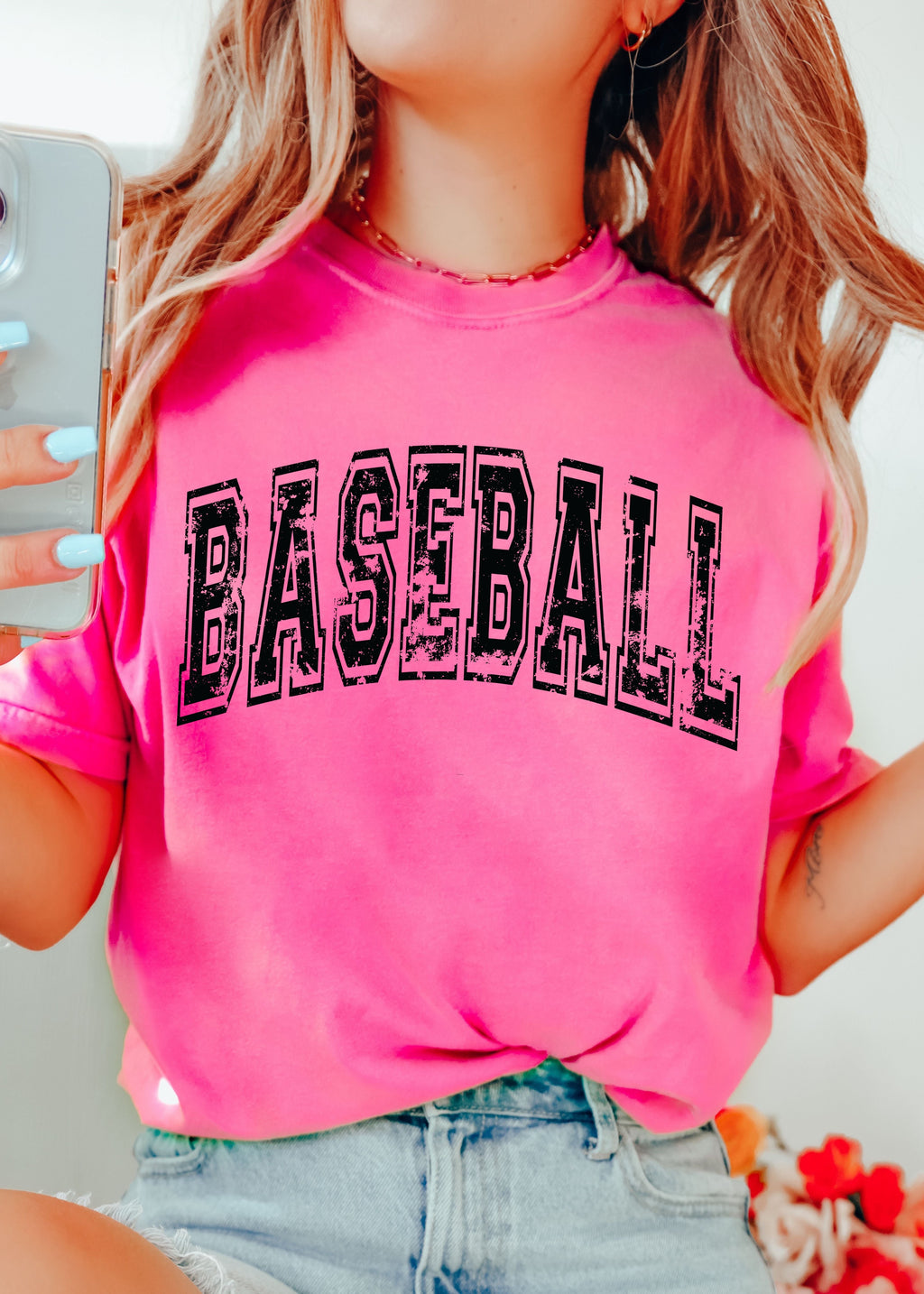 Baseball Tee *8 Colors (S-3X)