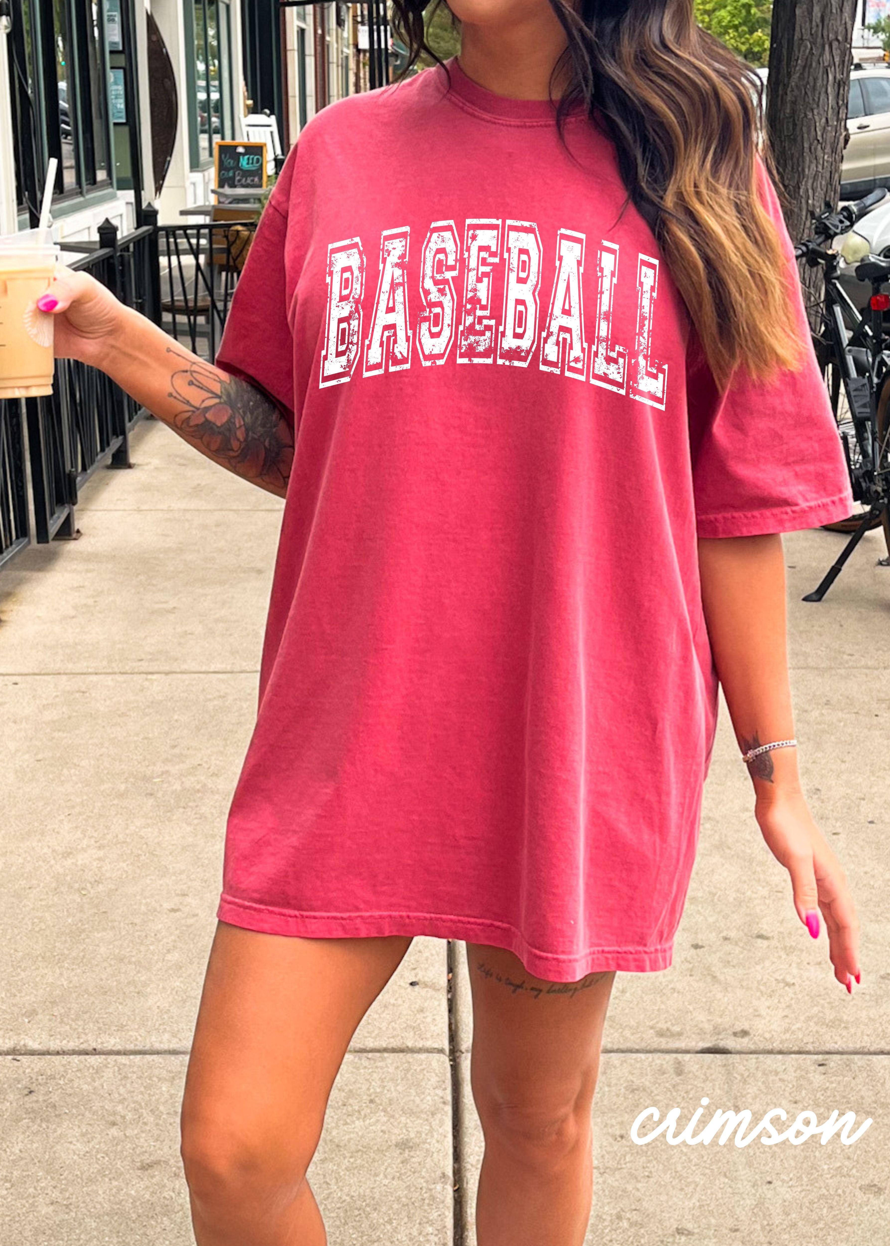 Baseball Tee *8 Colors (S-3X)