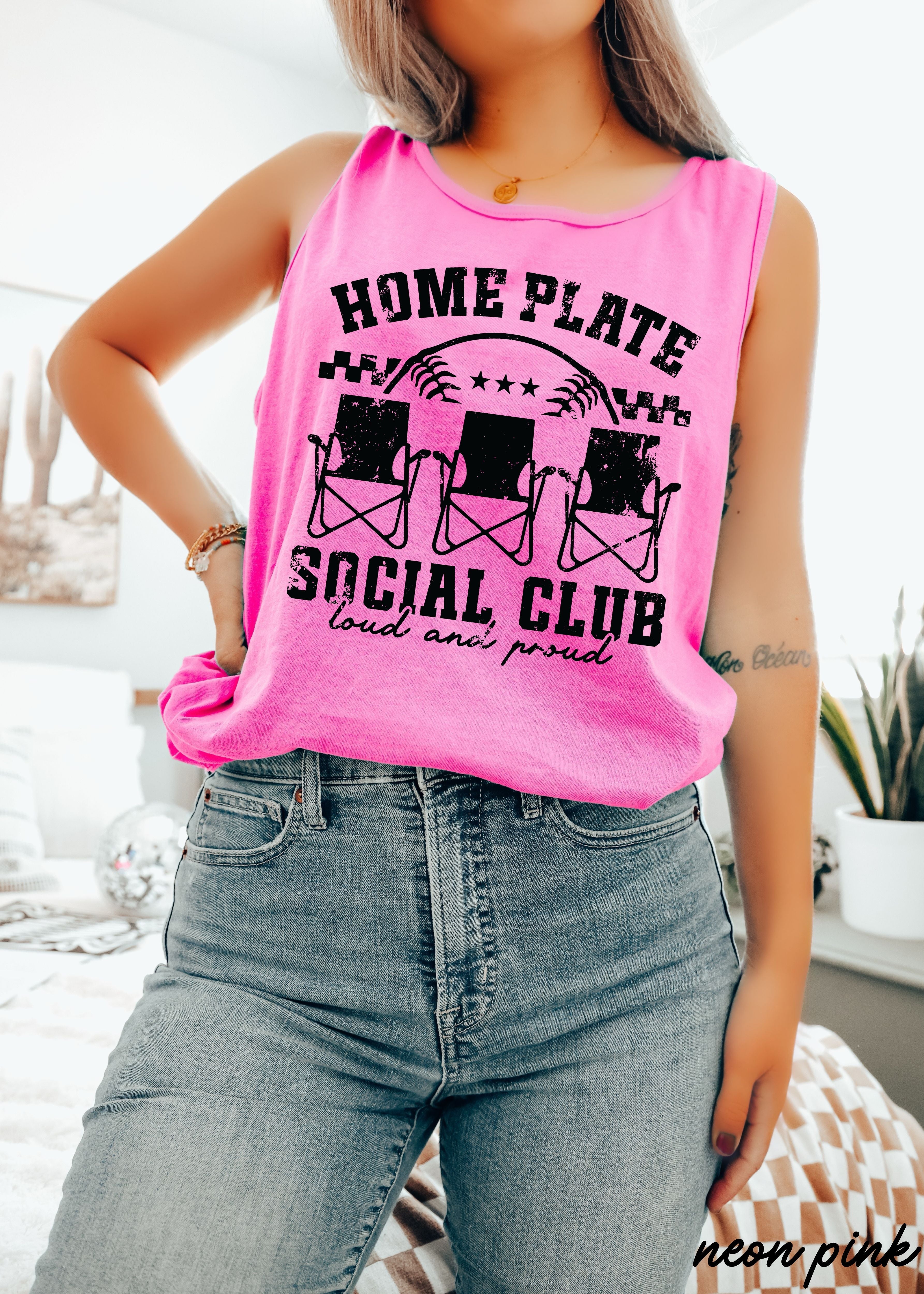 Home Plate Social Club Tank