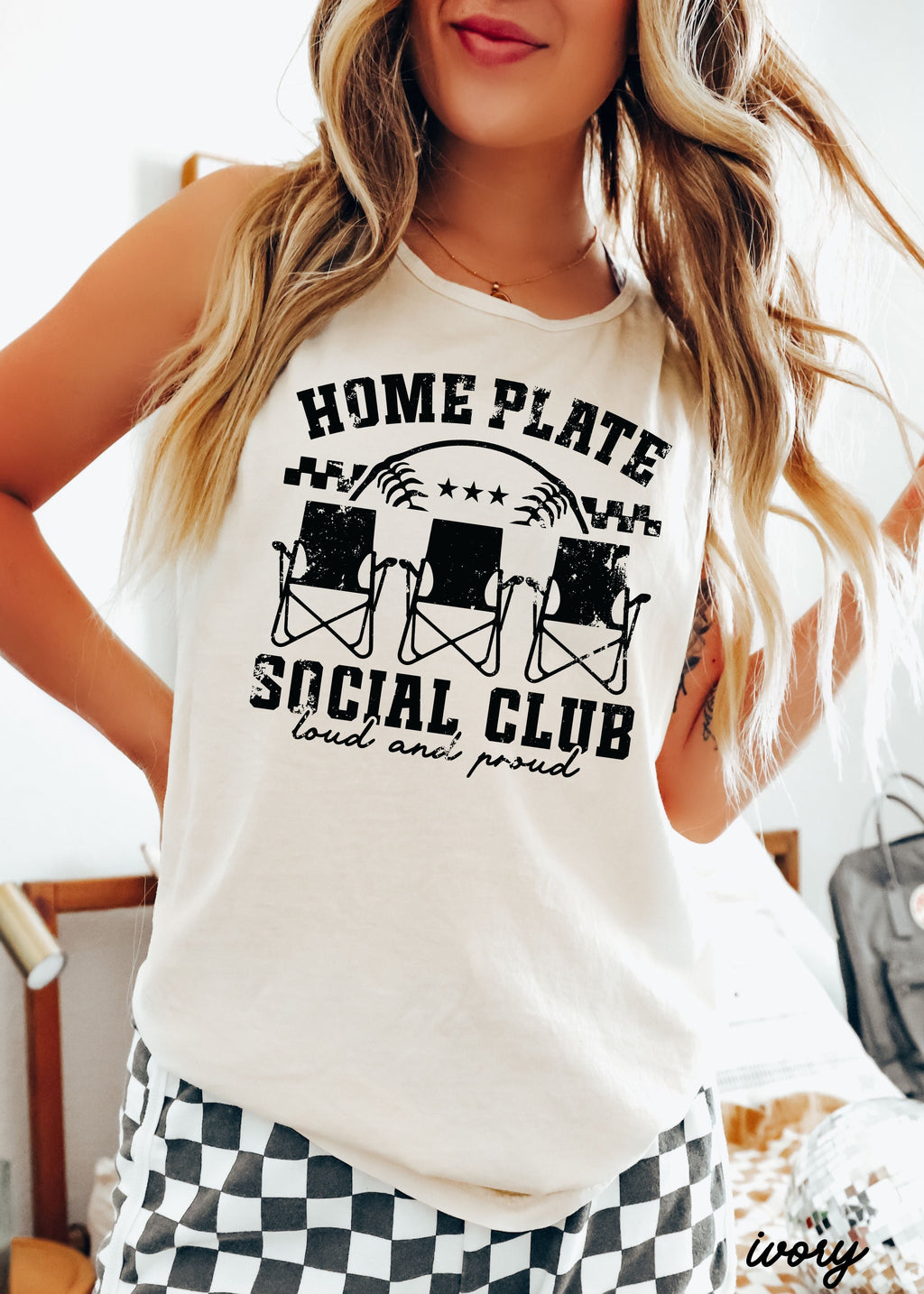 Home Plate Social Club Tank