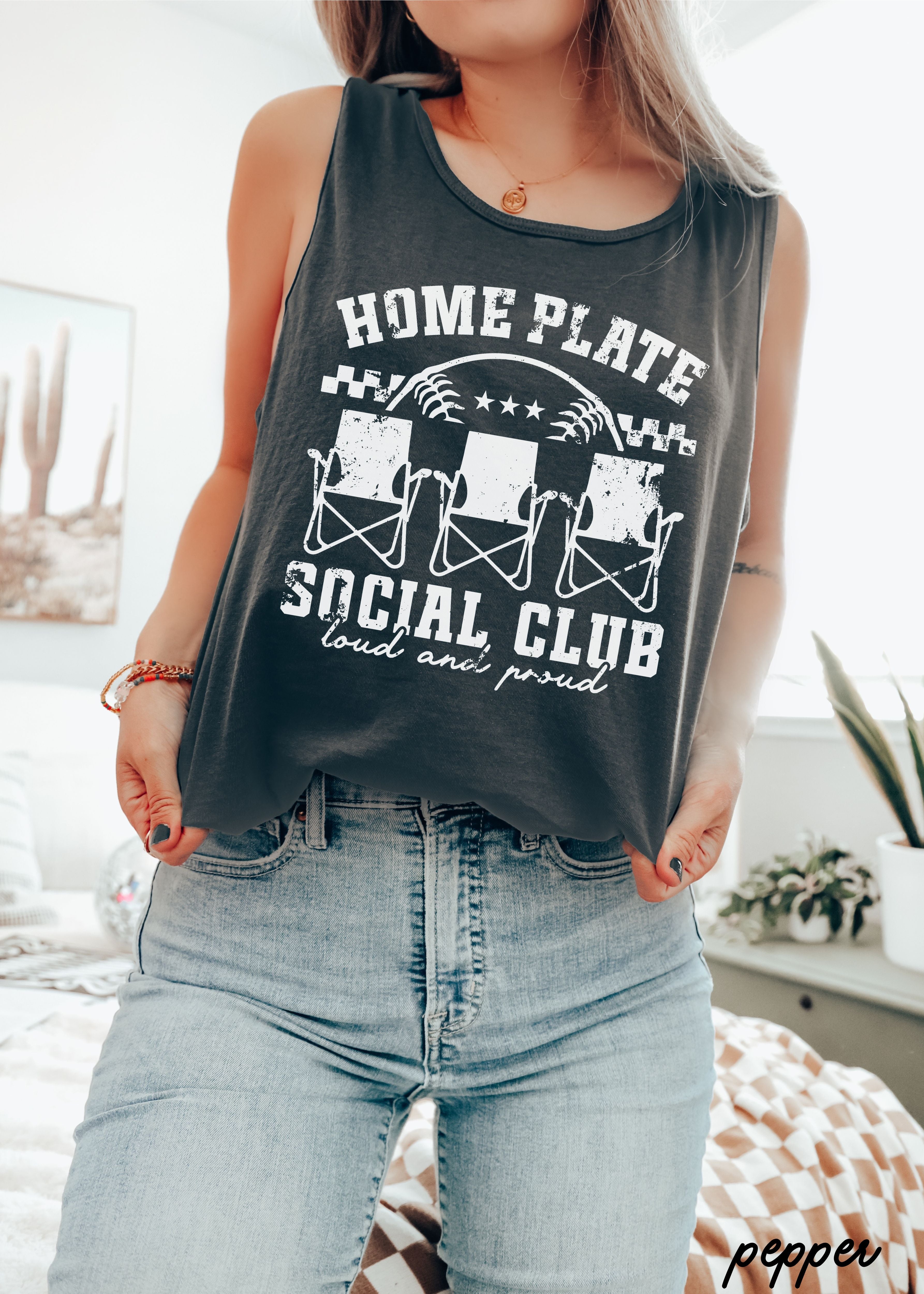 Home Plate Social Club Tank