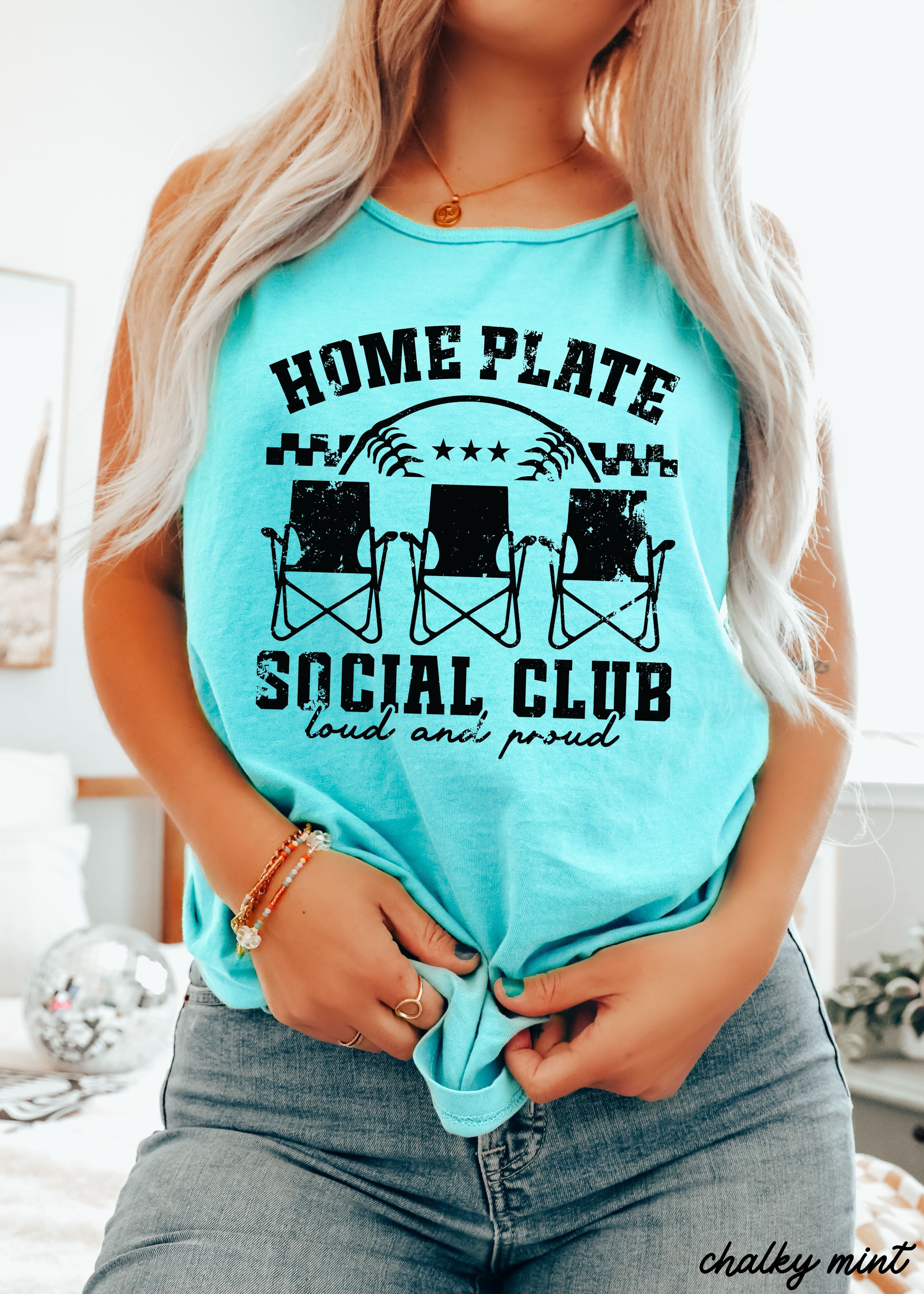 Home Plate Social Club Tank