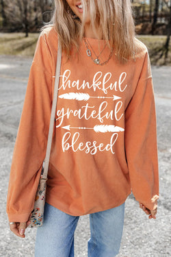 Thankful Grateful Blessed Sweatshirt