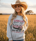 Cadillac Black Jack Graphic Sweatshirt