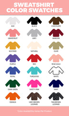 Soft Chenille Be Hoppy Easter Youth Sweatshirt