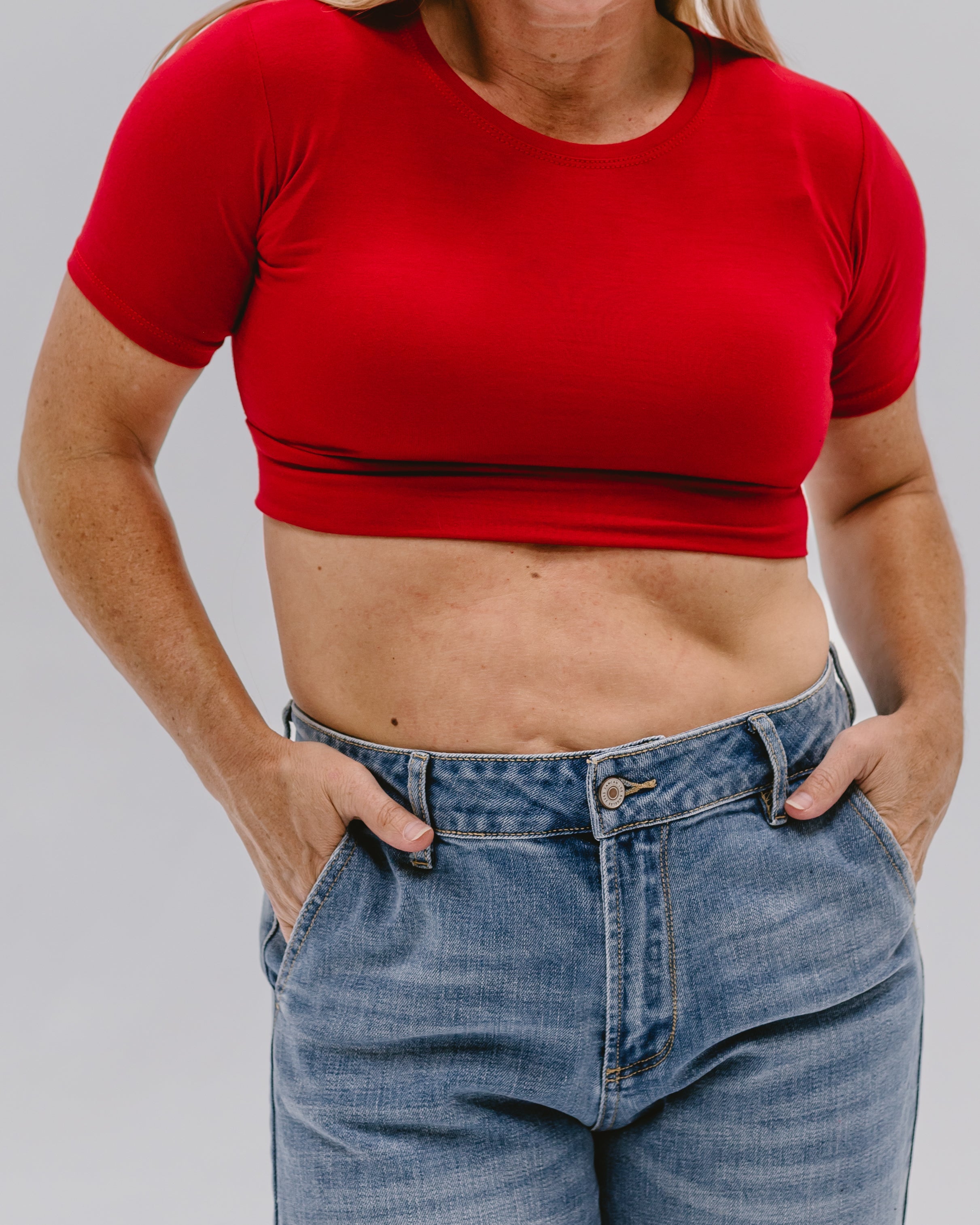 Crew Neck Boyfriend Halftee