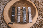 Hair on Hide Leather Apple Watch Band 42mm/44mm