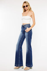 KanCan High Rise Holly Flare Jeans - KC9289M - Soaring Eagle Boutique