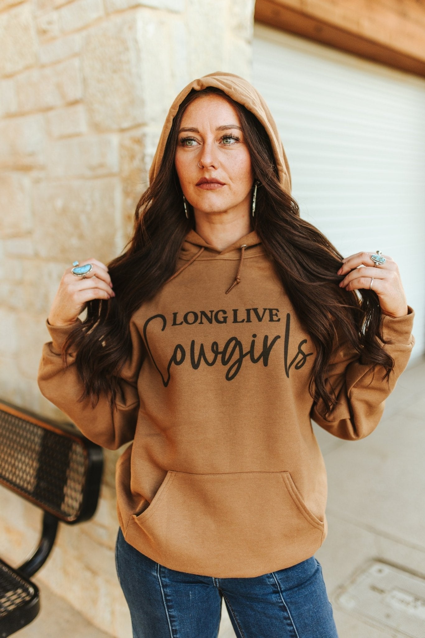 Long Live Cowgirls Graphic Hoodie