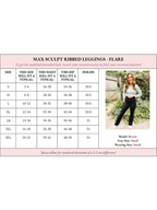 Molly Max Sculpt Ribbed Leggings - Flare