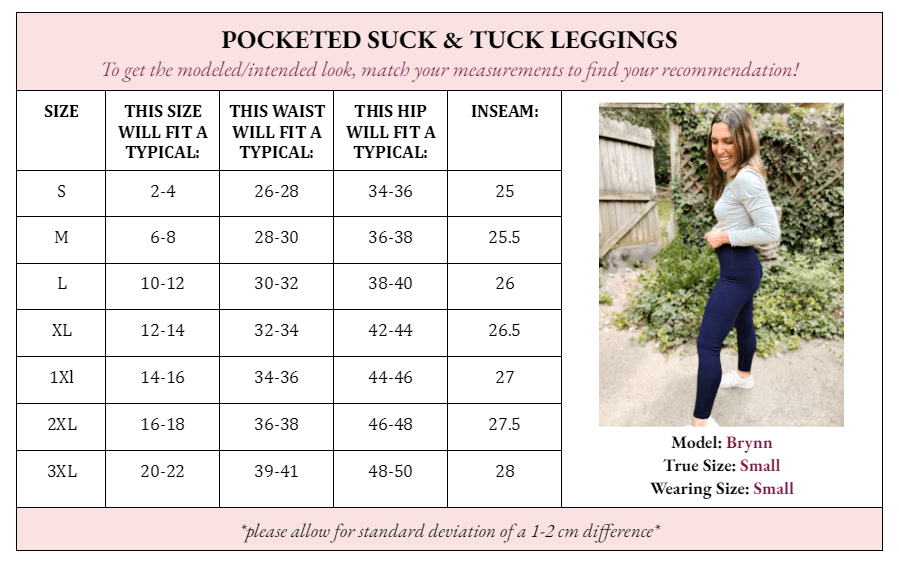 Pocketed Suck & Tuck Leggings