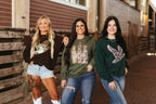 Sequin Duck Camo Patch Sweatshirt