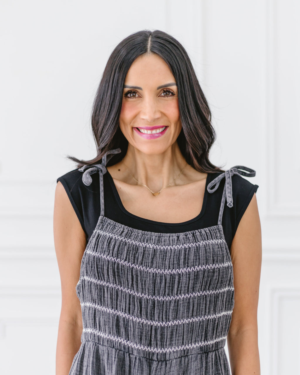 Square Neck Basic Cap Sleeve