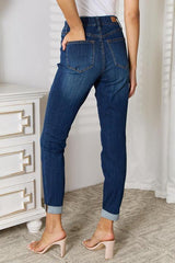 Judy Blue Full Size Skinny Cropped Jeans - Soaring Eagle Boutique