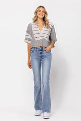 Judy Blue Mid-Rise Non Distressed Bootcut Jeans - Soaring Eagle Boutique